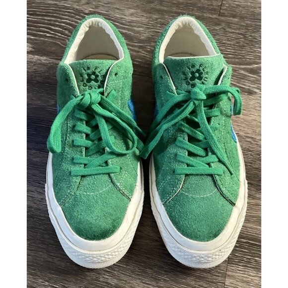 Converse Golf le Fleur Jolly Green Multicolor Men’s Size 9.5 Sneakers RARE - Picture 2 of 16